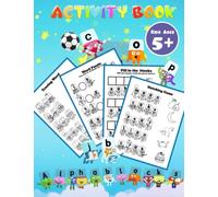 Alphablocks Activity Book: Include Games: Matching Games, Tracing Letter, Fill In The Blank, Find Word, And More ...