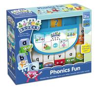 Alphablocks AN20 Phonics Fun Toy-Learn Letter Recognition and Sounds, Spelling and Vocabulary-Perfect for Interactive Play and Child Development,