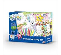 Alphablocks Bumper Activity Set - 70+ Piece Arts & Crafts Kit for Kids