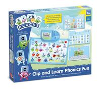 Alphablocks Clip & Learn Alphabet Interactive Toy 10 Games 4 Songs