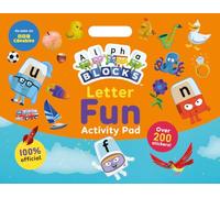 Alphablocks Letter Fun Mini Activity Pad - Over 200 Stickers - Phonics, Letter Sounds and Early Writing Practice for Preschoolers (Alphablocks Activity Pads)