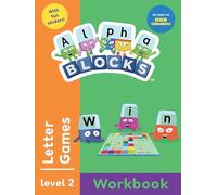 Alphablocks Letter Games Orange Level Workbook: Early Words Educational Activities Perfect for Early Learning and Fans of the TV Series - Ages 3-5+
