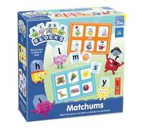 Alphablocks - Matchums Learning Game - Match Letter and Picture Cards to Help Master the Alphabet - Perfect for Interactive Learning & Child Development - Features 4 Ways to Play, 3+ Years