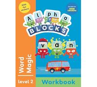 Alphablocks Word Magic Orange Level Workbook: Early Words Educational Activities Perfect for Early Learning and Fans of the TV Series - Ages 3-5+: 1 (Alphablocks Orange Level Workbook Set (3 books))