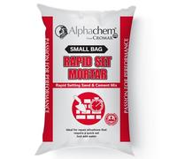 AlphaChem by CROMAR Rapid Set Mortar | Ready to Use Fast Setting for Small Repairs | Initial Set in 10 Minutes - Final in 30 Minutes | Instant Filling & Patching | 5KG