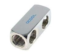 Alphacool 17026 connection terminal 5-way G1/4'' inner thread - chrome Water cooling Fittings