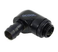 Alphacool 17136 HF Anschluss elbow piece G1/4 on 10mm ID 90 Degree...