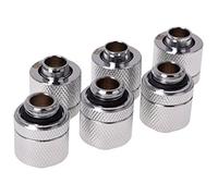 Alphacool 17386 HF 13/10 compression fitting G1/4 - chrome sixpack Water cooling Fittings