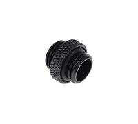 Alphacool 17399 Nipple G1/4 AG to G1/4 AG - Deep Black Water Cooling Connectors