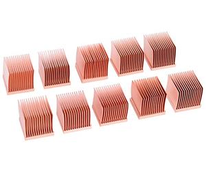 Alphacool 17427 GPU RAM Copper Heatsinks 14x14mm - 10pcs Air cooling Passive coolers