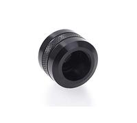 Alphacool 17473 Icicle PRO 16 mm HardTube Fitting G1/4 - Deep Black Connector