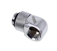 Alphacool 90 Degree Angled Rotary Fitting - Chrome