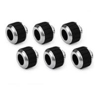 Alphacool Apex Grip 13mm HardTube 6 Pack Fittings - Chrome