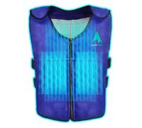 Alphacool Arctic Cooling Ice Vest with Self-Fill Reusable Ice Packs, Khaki, One Size