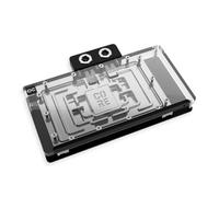 Alphacool Core Geforce RTX 5090 Solid + AMP GPU Water Block with Backplate | Chrome-Plated Copper Block, Brass Terminal, Aluminum Backplate, Acrylic Top, aRGB Lighting