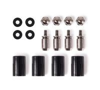 Alphacool Core Push Mounting Set to Mount Distro Plate from Alphacool on a Radiator or PC Housing (15724 Push Mounting 17 mm M3/M4/UNC 6-32 Set 4x)