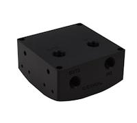Alphacool Eisdecke D5 Acetal Pump Top - Black (VPP755/VPP655/TPP644/MCP655)