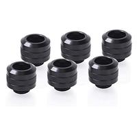 Alphacool Eiszapf. PRO 13mm 6erPack bk | HardTube Fitting G1/4-1017626