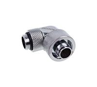 Alphacool Eiszapfen 16/10mm compression fitting 90degree rotatable G1/4 - chrome