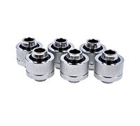 Alphacool Eiszapfen 19/13mm compression fitting G1/4 - chrome sixpack