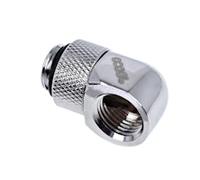 Alphacool Eiszapfen 90 Degree Angled Rotary Fitting - Chrome