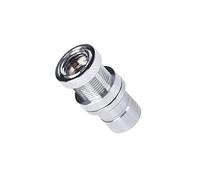 Alphacool Eiszapfen Quick Disconnect - Male Coupling, G1/4 Male Bulkhead - Chrome