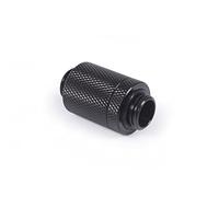 Alphacool ES D-Plug 21 mm G1/4 AG to G1/4 AG - Deep Black