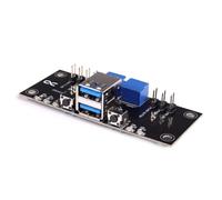 Alphacool ES Front I/O-Panel mit USB 3.0 und Kabelsatz für Servergehäuse