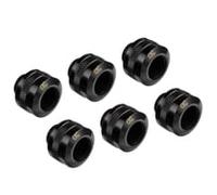 Alphacool PRO 13mm Hard Tube Compression Deep Black Fitting - Six Pack
