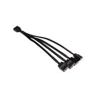 Alphacool Y-Splitter aRGB 3-pin to 4X 3-pin Cable, 15cm
