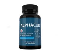 ALPHACUR Advanced Nerve Support Supplement - Marine Collagen, Vitamin C & B3 Blend - 60 Capsules - Nutritional Support for Healthy Nerves