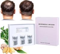 AlphaInfuse Hair Regrowth System - ALPHA INFUSE Microneedle Infusion Hair Regrowth Solution, Painless Micro-Infusion Technology for Hair Growth, Increases Serum Absorption by 300% (set A)
