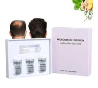 Alphainfuse Hair Regrowth System - ALPHA INFUSE Microneedle Infusion Hair Regrowth Solution, Painless Micro-Infusion Technology, 100% Natural Ingredient Serum, Reactivates Hair Growth in 1 Week