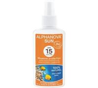 Alphanova Sun, Organic Sunscreen With SPF 30, For Face and Body Immediate Protection, Waterproof, 125ml