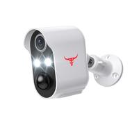 ALPHAPEACH 1080P Security Camera Wireless, Color Night Vision, Human Detection, Cloud Storage, 2-Way Audio, 2.4G WiFi, Live View, Indoor Outdoor Surveillance (2 Spotlight)