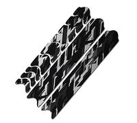 AlphaShield Bicycle Frame Protector Chain Stays Protection Film Sticker Frame Protection Carbon MTB BMX Paint Protection Film K099 (18 Future Silver Metallic)
