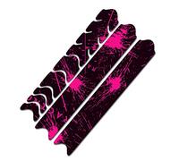 AlphaShield Bicycle Frame Protector Chain Stays Protection Film Sticker Frame Protection Carbon MTB BMX Paint Protection Film K099 (05 Racing Neon Pink)
