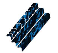 AlphaShield Bicycle Frame Protector Chain Stays Protection Film Sticker Frame Protection Carbon MTB BMX Paint Protection Film K099 (16 Future Neon Blue)
