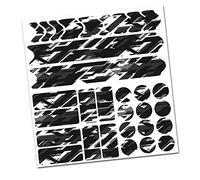 AlphaShield Bicycle Frame Protector Chain Stays Protection Film Sticker Frame Protection Carbon MTB BMX Paint Protection Film R159 R161 (19 Future White)