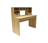 Alphason Albion Home Office Computer Desk with Hutch