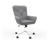 Solstice Skathi Executive Fabric Office Chair - Grey, Grey