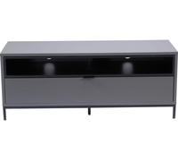 Alphason Chaplin 1135 mm TV Stand for up to 60" TVs - Charcoal, Black
