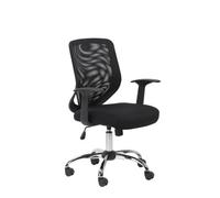 Alphason Dorel Home Atlanta Office Chair With Mesh Back In Black