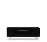 Alphason Dorel Home Chromium Tv-Stand With 1 Flap Black, 1000mm