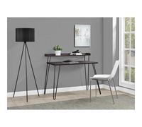 Alphason Dorel Home Haven Retro Desk With Riser - Mat Espresso Effect