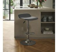 Alphason Dorel Home Ohio Barstool With Adjustable Height In Grey