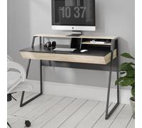 ALPHASON Salcombe AW3160 Desk - Black & Oak