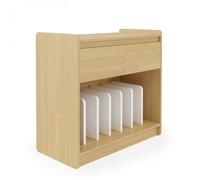 Alphason Oslo Plus Turntable Stand Light Oak