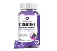 AlphaStateSciences Creatine Gummies - 4000mg Creatine with Calcium, Magnesium & Potassium, Strength, Endurance & Muscle Growth Supplement (60 Gummies)