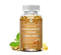 AlphaStateSciences ZenBlend Ashwagandha + Black Pepper Boost: 120 SoftGels, 2-Month Supply for Stress Relief & Immune Support, 1950mg Ashwagandha + 5mg Black Pepper Extract